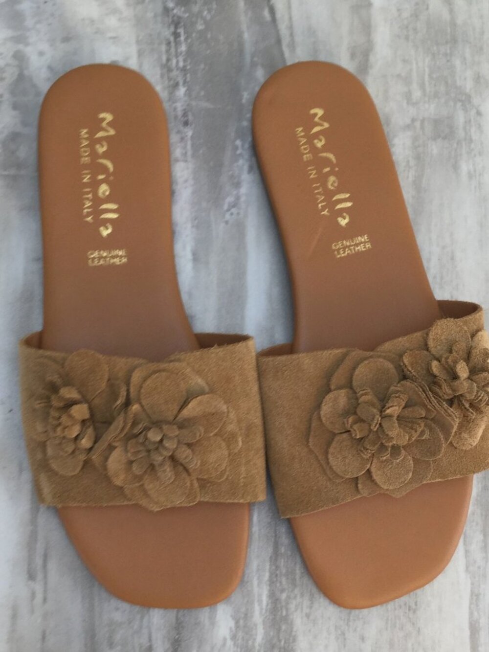 Mariella Flower Sandals 8